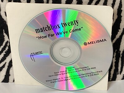 MATCHBOX TWENTY ''How Far We've Come'' PROMO ONLY CD Single  2007 Free Shipping!