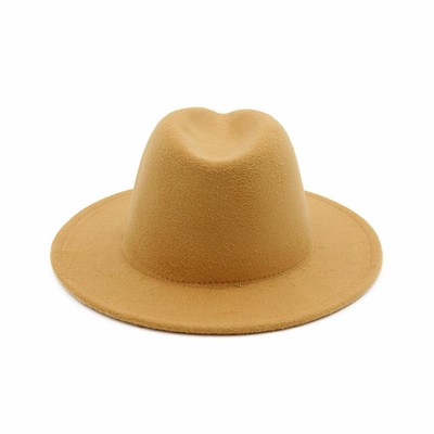 Autumn Winter Women Felt Hat Fedoras 