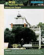 MSG - Marine Security Guards - Abzug aus Saigon - Infokarte