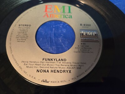 Nona Hendryx   Why Should I Cry? -  7'' VINYL 45 RPM