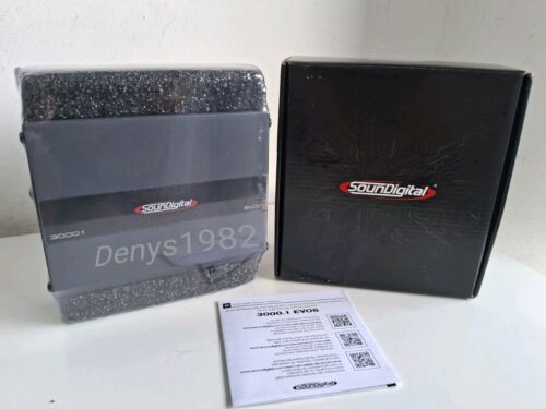 Soundigital 3000.1 - 1 Ohmios Evo6 / Amplificador Digital 3000 Watts Rms 1 Canal - Imagen 11 de 21