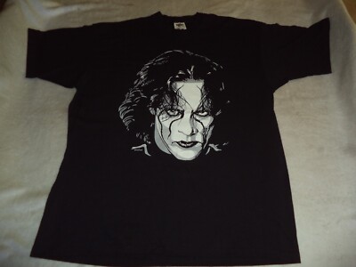 Vintage 90's Steve Stanley Wrestling WCW Sting Big Face Graphic Tee Shirt 2XL