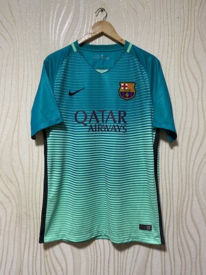 BARCELONA 2016 2017 THIRD FOOTBALL SHIRT SOCCER JERSEY NIKE 776854