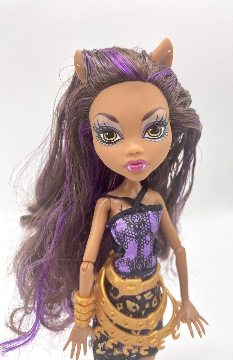 Monster High Clawdeen Wolf Doll Scaris City of Frights w Dress