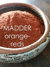 MADDER ROOT - Natural Dye - Organic Chunks + Powder - 50 gr - Free Shipping USA
