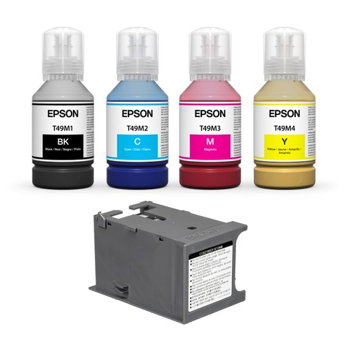 Paquete de 4 tintas y tanque Epson SureColor para Epson F570 - Imagen 2 de 10