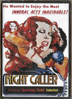 VINEGAR SYNDROME DVD : Night Caller (Anthony Spinelli) Monique Starr (OVP) OOP