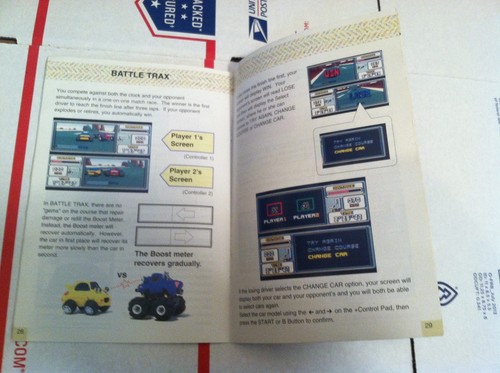 Stunt Race SNES Super Nintendo Manual de instrucciones Folleto L@@K!! - Imagen 5 de 6