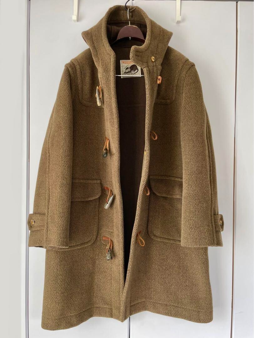 Used Invertere Duffle Coat Size L Vintage Made in England