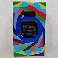 2022 Mexican Heritage Tin Silver PATRON Tequila Limited Edition Empty Box