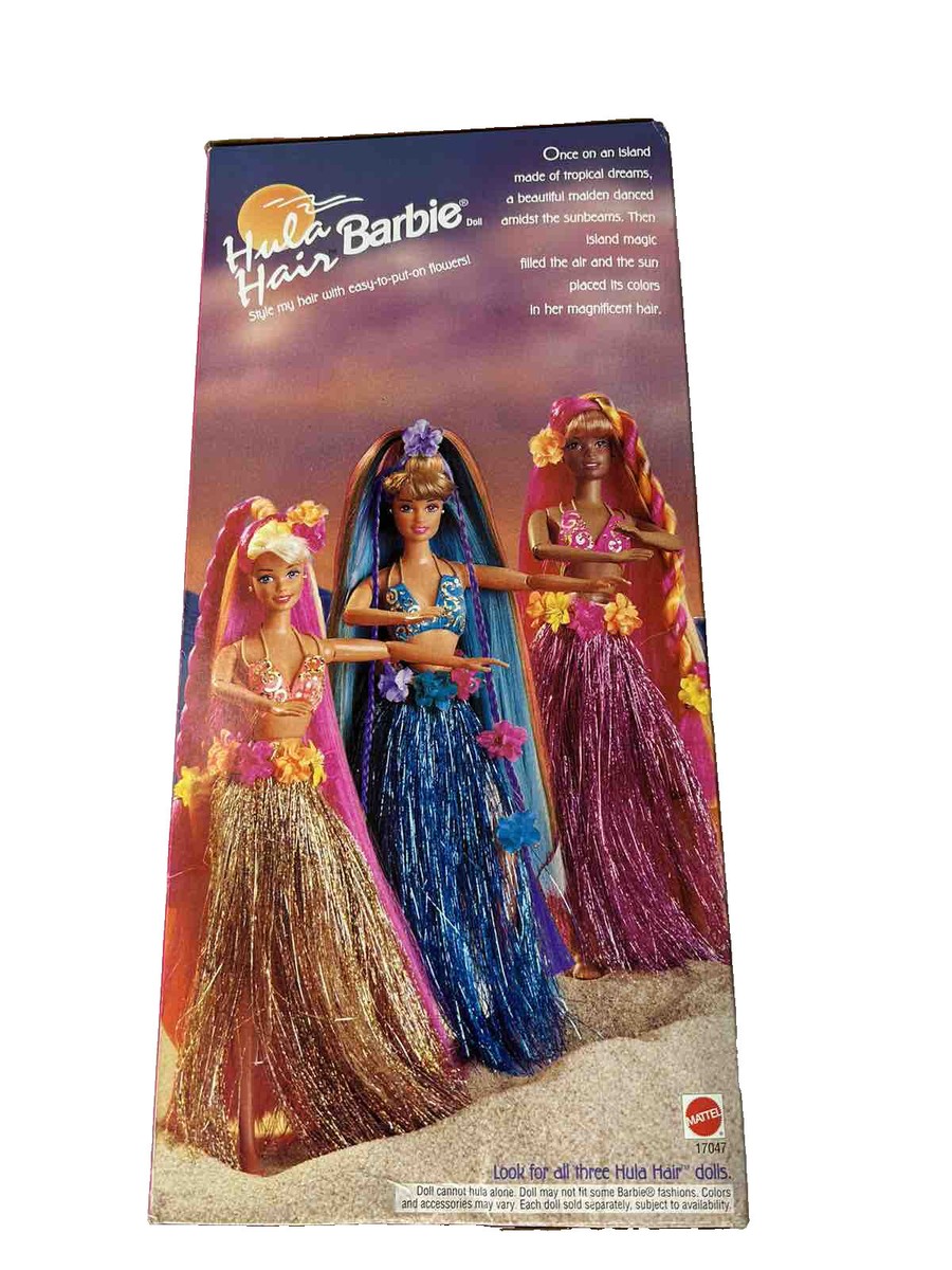 1996 Hula Hair Barbie Doll Mattel | eBay