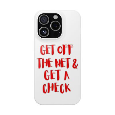 GET OFF THE NET -RED PRINT- Slim Cases