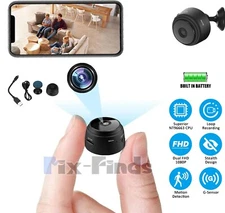 Mini Camara Oculta Espia De Seguridad WiFi 1080P Inalambrica Con Audio y Video