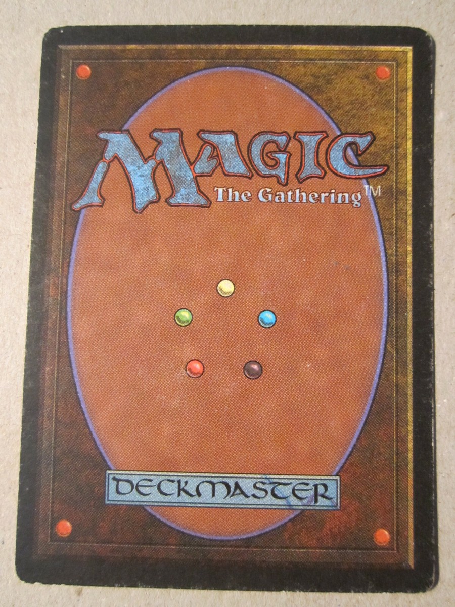 Vtg 1994 Magic: the Gathering Revised edition Earthbind MTG WOTC