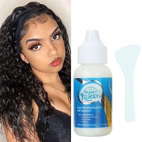 Glue for top lace frontal
