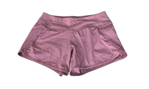 Lululemon Run Times Short II *4" Pink Women’s Size 8