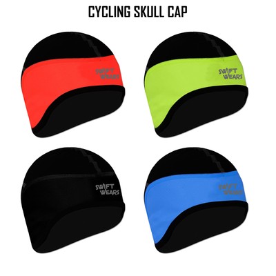 winter cycling cap under helmet