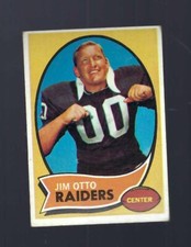 1970 Topps - #116 Jim Otto