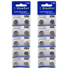 AG10 LR1130 LR1131 389A 389 1.5 Volt Button Cell Alkaline Battery USA ~ Qty 20
