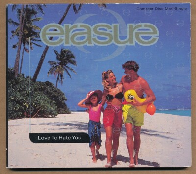 Erasure - Love to Hate You RARE out of print CD maxi-single '91