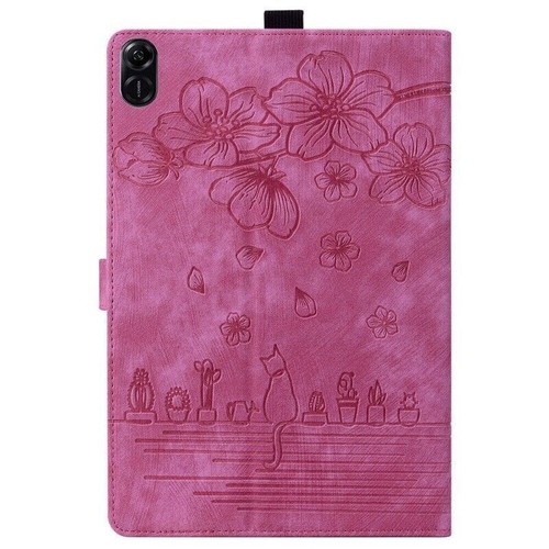 Leather Flower Cat Tablet Case For HUAWEI HONOR Pad X9 11.5" Pad 9 12.1" X8A 11" - 第 29/67 張圖片