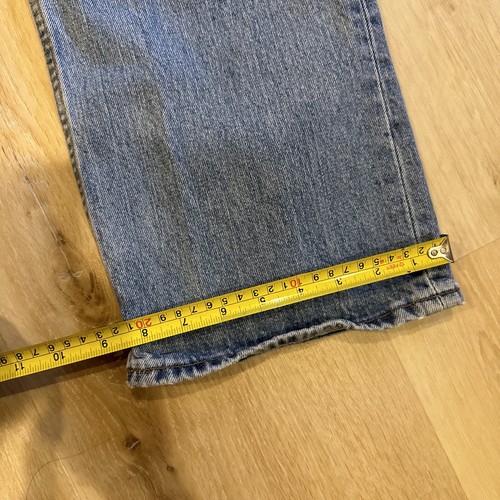 Vintage Gap Loose Fit Baggy Men's 29 X 29 Blue Wash Jeans Made Mexico - Picture 10 of 10