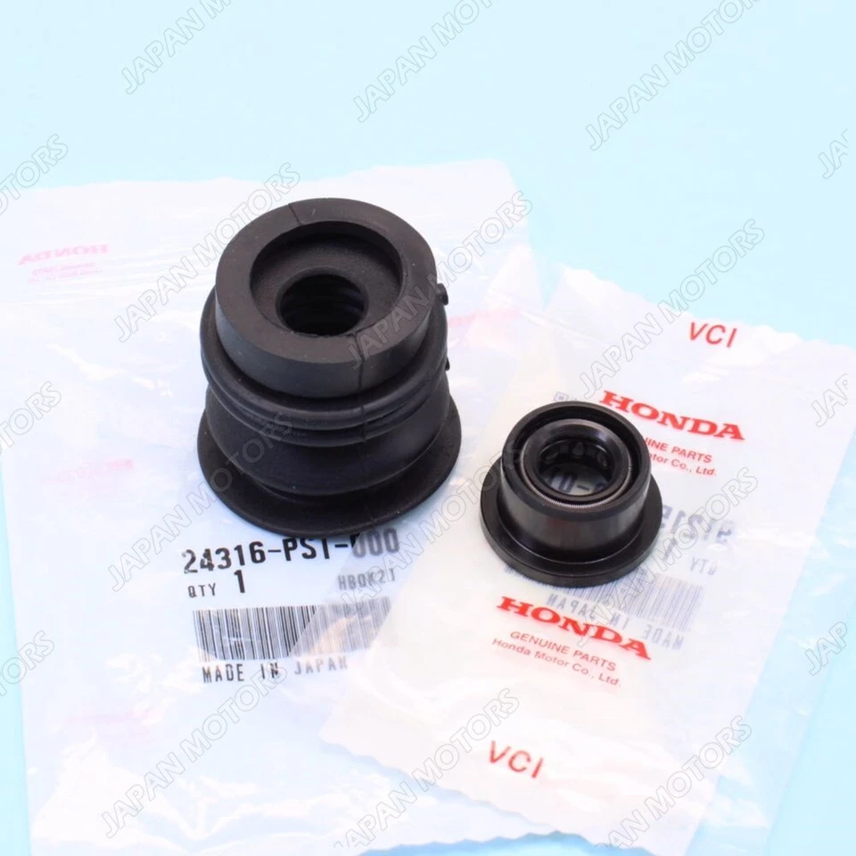 Genuino 94-01 HONDA Civic Del Sol ACURA Integra MT Barra de Cambio Bota y Kit de Sello de Aceite Foto 2 de 4