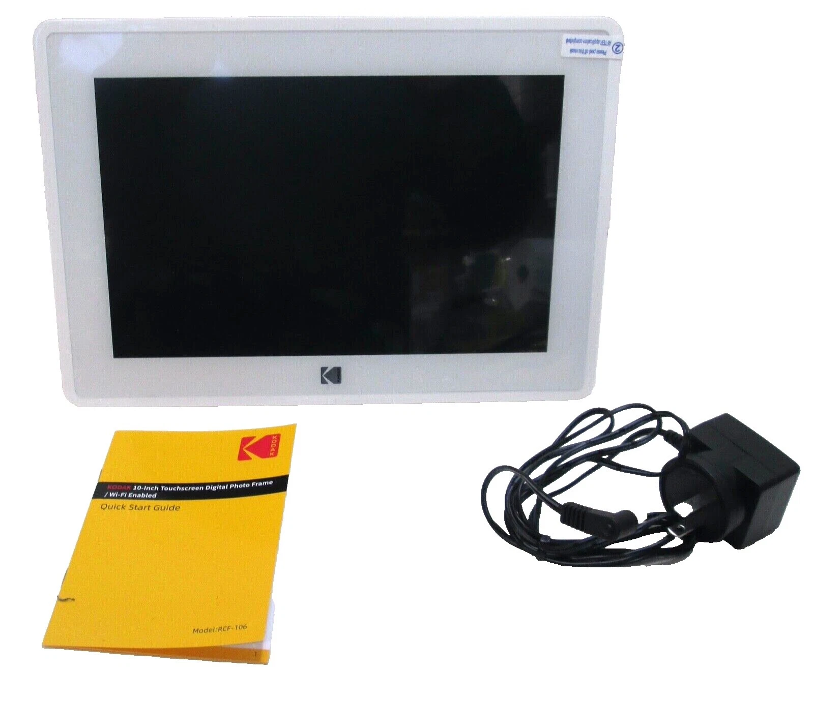 柯达白色液晶数字相框