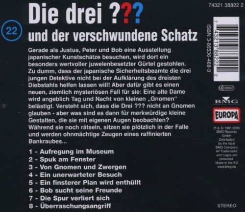 Thumbnail - Die Drei ??? Die Drei Fragezeichen - Folge 22: Und Der Verschwundene