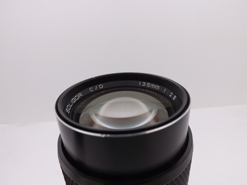 Soligor 135mm f2.8 C/D Telephoto manual lens No 17805213 Mount Konica K/AR - Picture 8 of 9
