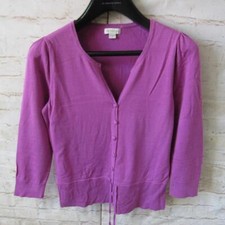 WOMENS MONSOON CREW NECK BUTTONED CARDIGAN UK SIZE 12 REF NC10069