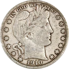 1910-S Barber Half Dollar - Scratches