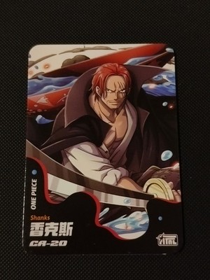 Custom DIY Karten - One Piece - Battle - Shanks