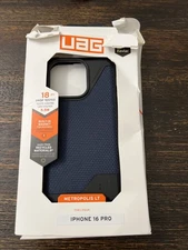 UAG Metropolis LT Rugged Made w/ Kevlar For Apple iPhone 16 PRO Mallard OPEN NEW