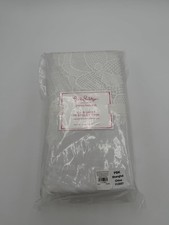 Pottery Barn Kids Lilly Pulitzer Eyelet Trim White Crib Skirt One Size New Baby