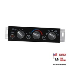 599-006 AC Heater Climate Control Panel Module HVAC w/Rear Window Defogger