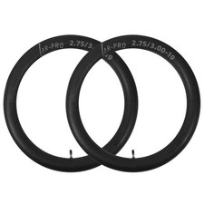 2Pack 2.50/3.0018 HeavyDuty Motorcycle Inner Tubes, 3mm Butyl Rubber with TR4...
