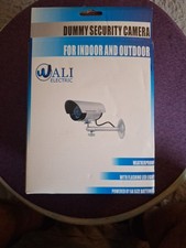 Wali Ali Electric LED Security Camera Dummy, Indoor/Outdoor WL-TC-S1