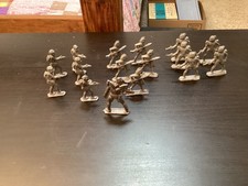 16 Vtg. Cast Metal Lead Buck Rogers Play Figures