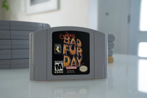 CONKER'S BAD FUR DAY (2001) - Nintendo 64, Cartridge Only