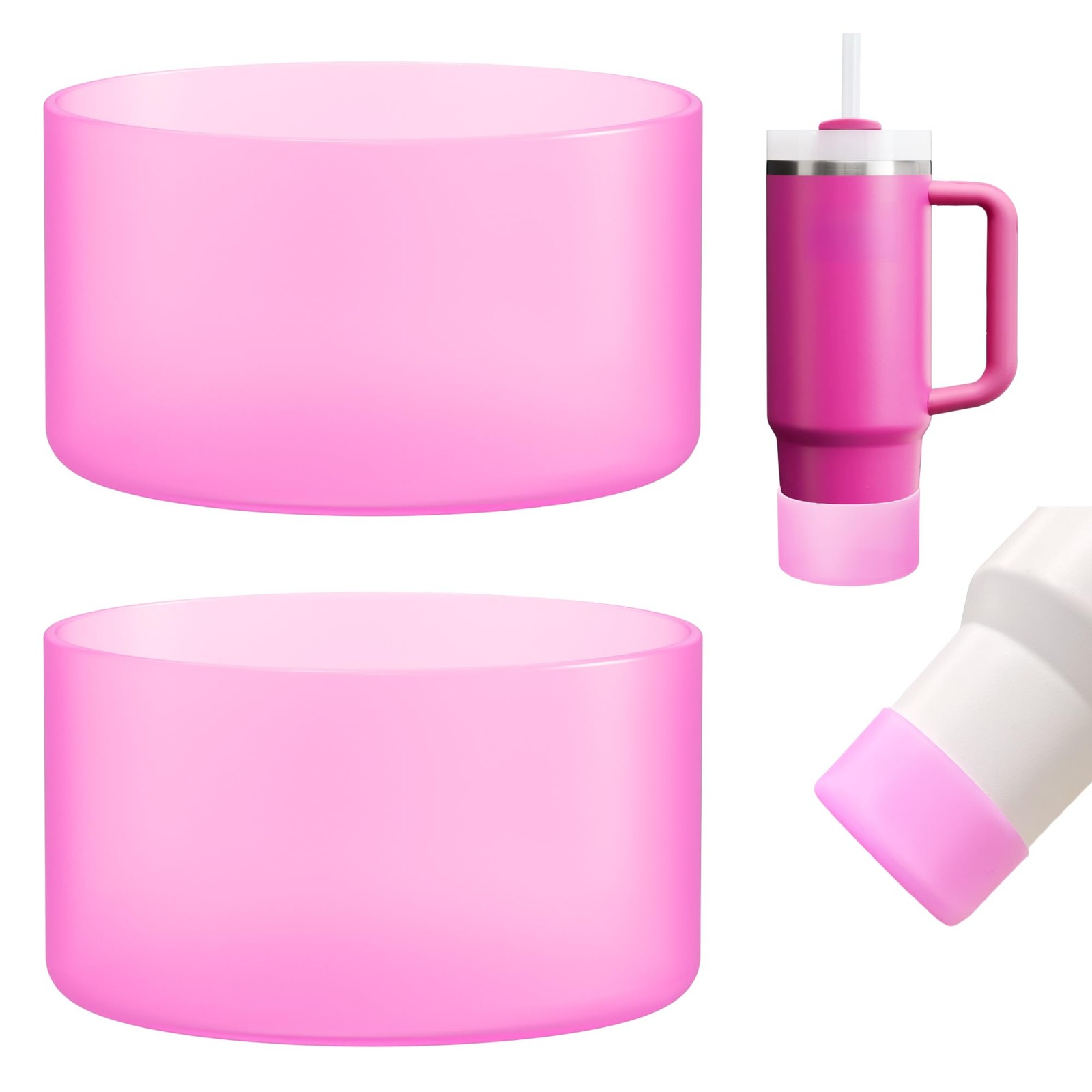 Silicone Boot for Stanley 40/30 oz Tumbler - 2-Pack Anti-Slip Sleeve