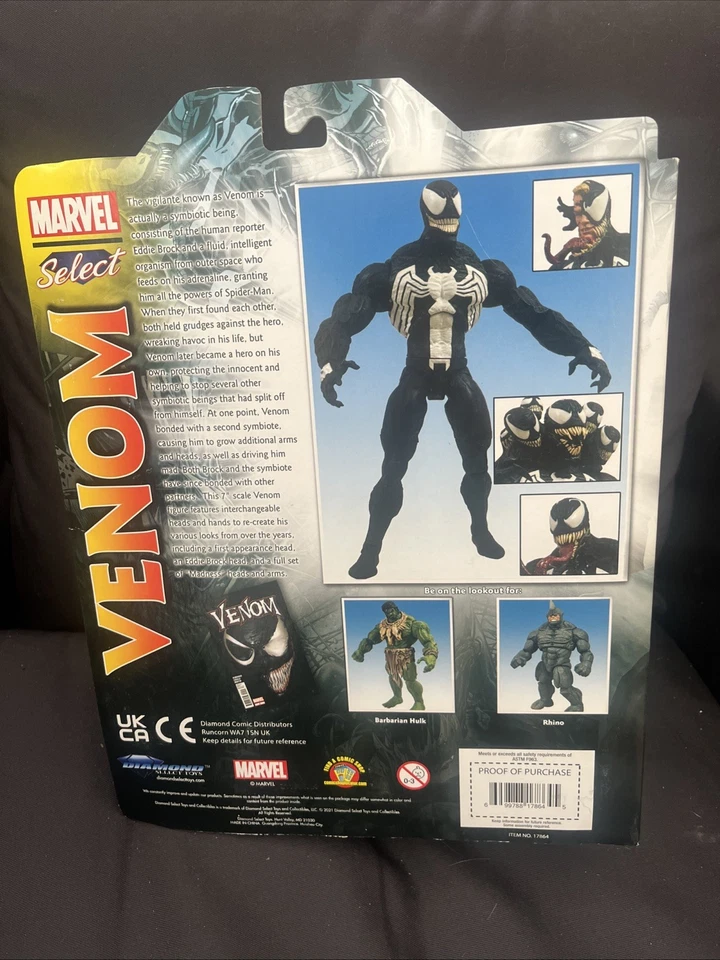 Marvel Select Venom Special Collector Edition Action Figure - Photo 2/3
