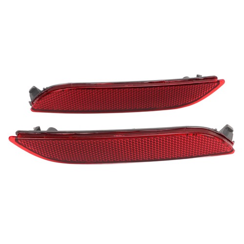 2Pcs Rear Bumper Reflector Left Right TO1185110 Red Tail Bumper Reflector Fi DTS