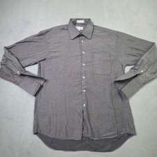 Vintage Christian Dior Dress Shirt 16.5 34/35 Long Sleeve French Cuff Designer