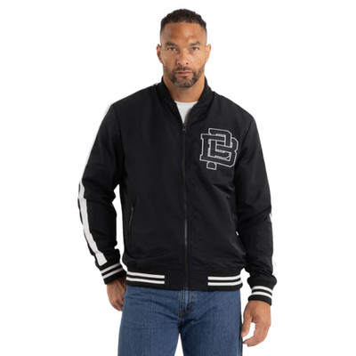 PITBULL Herren Übergangsjacke Harding Bomberjacke im College-Stil Navy