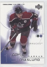 2001-02 Upper Deck Challenge for the Cup Markus Naslund #86 0b4