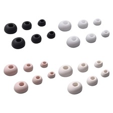 Ergonomic Smooth Silicone Ear Tip Cushions Covers For Earphones Gentle On Ears