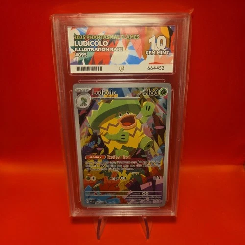 Pokémon TCG - Phantasmal Flames - 095/094 Ludicolo - Ace 10