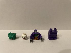 LEGO the Joker Minifigure (LEGO Batman Retired 2006 Orange Vest 7782)