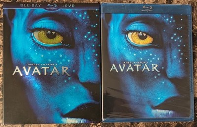 NEW James Cameron's Avatar (Blu-ray + DVD, 2009, 2-Disc Set w Slipcover)